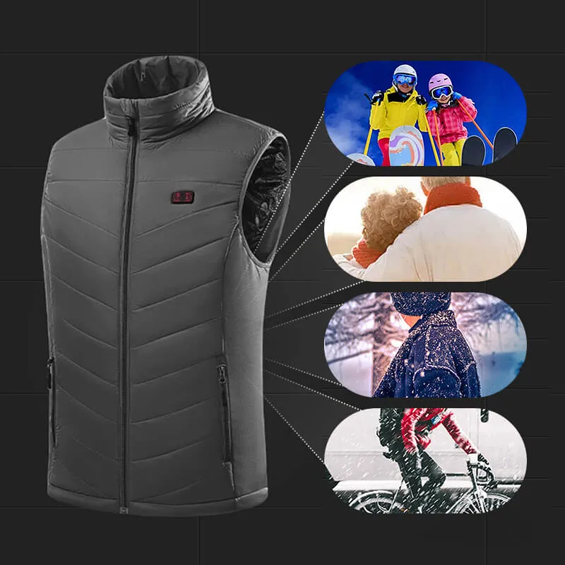 Heated Vest for Comfort and Warmth This Winter – 13 Heating Zones
