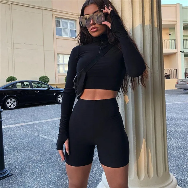 hirigin Tracksuit Women Two Piece Set