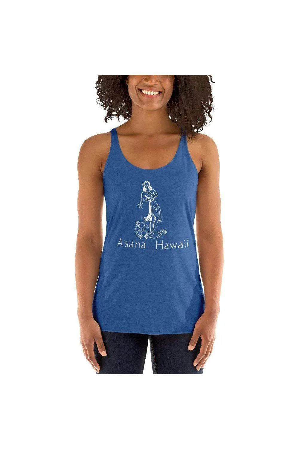 Hula Girl Women's Racerback Tank