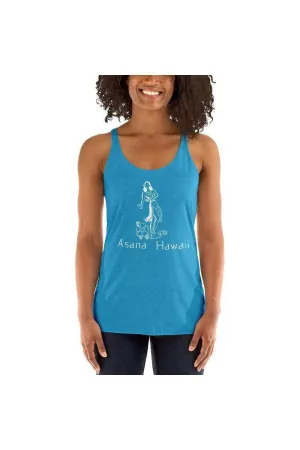 Hula Girl Women's Racerback Tank