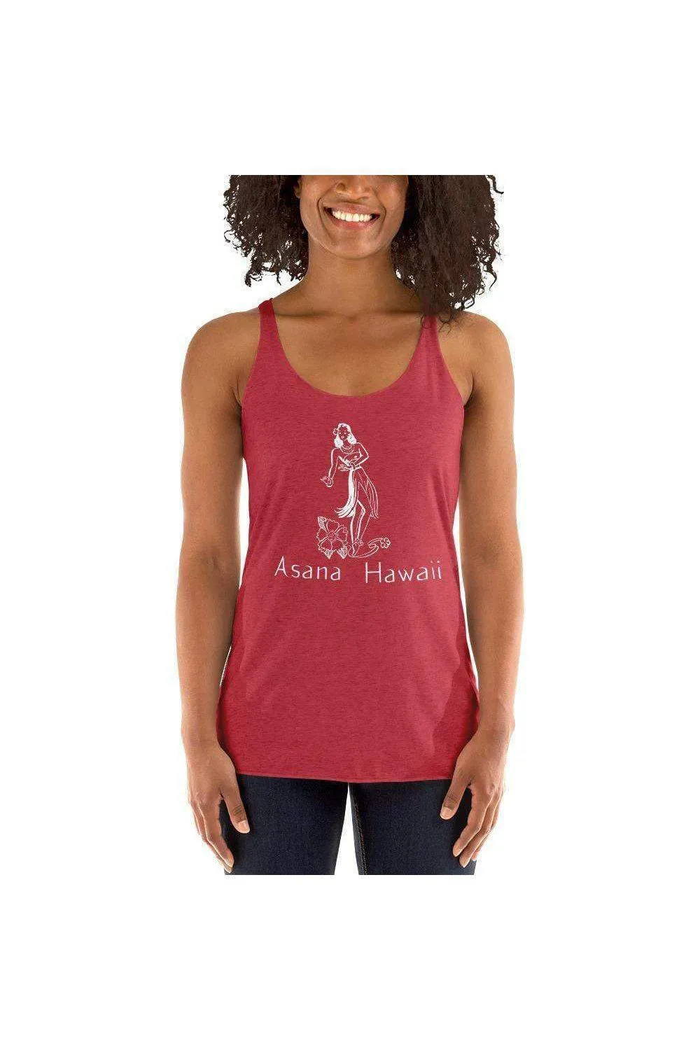 Hula Girl Women's Racerback Tank