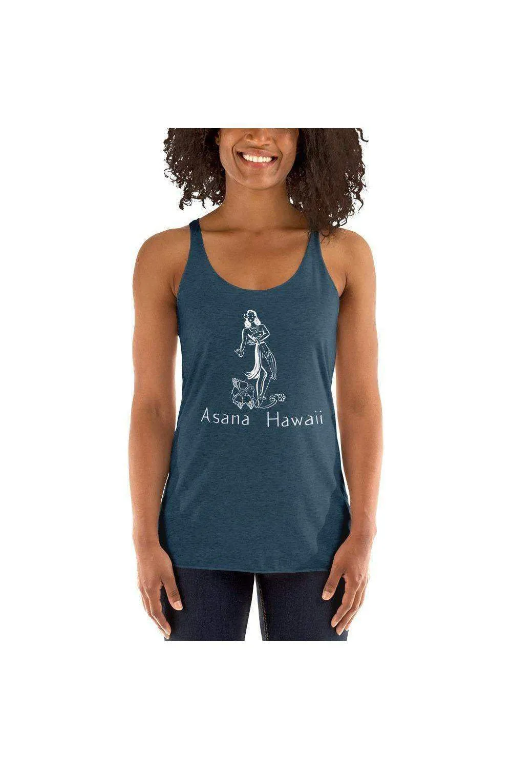 Hula Girl Women's Racerback Tank