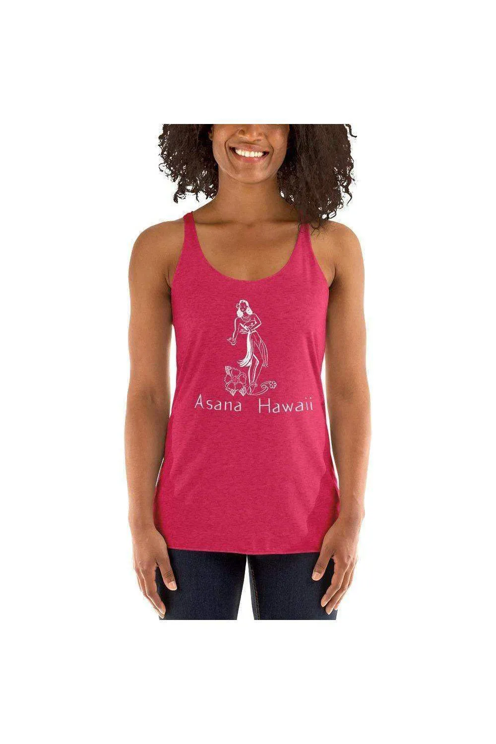 Hula Girl Women's Racerback Tank