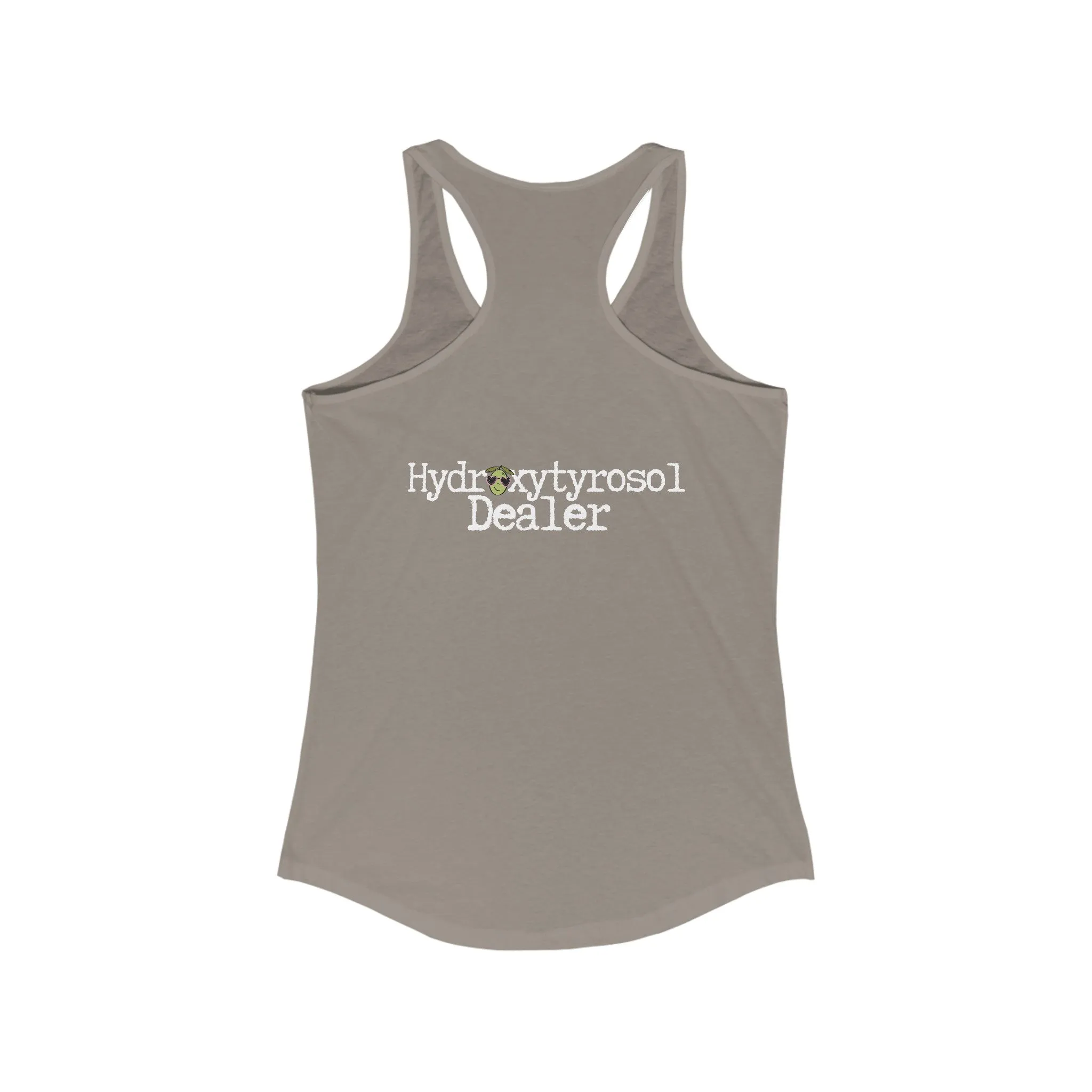 Hydroxytyrosol Olive tree consultant gift / shirt / Women's Ideal Racerback Tank