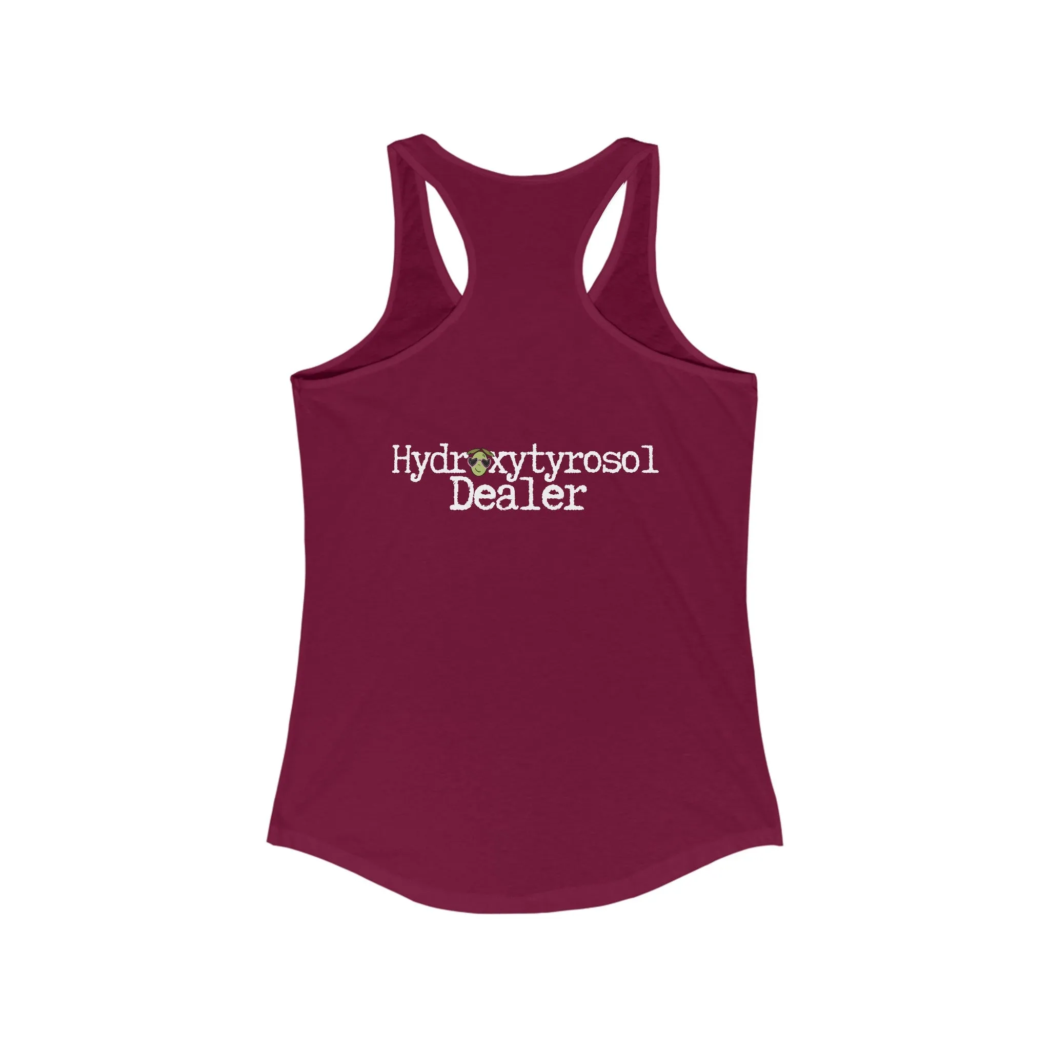 Hydroxytyrosol Olive tree consultant gift / shirt / Women's Ideal Racerback Tank