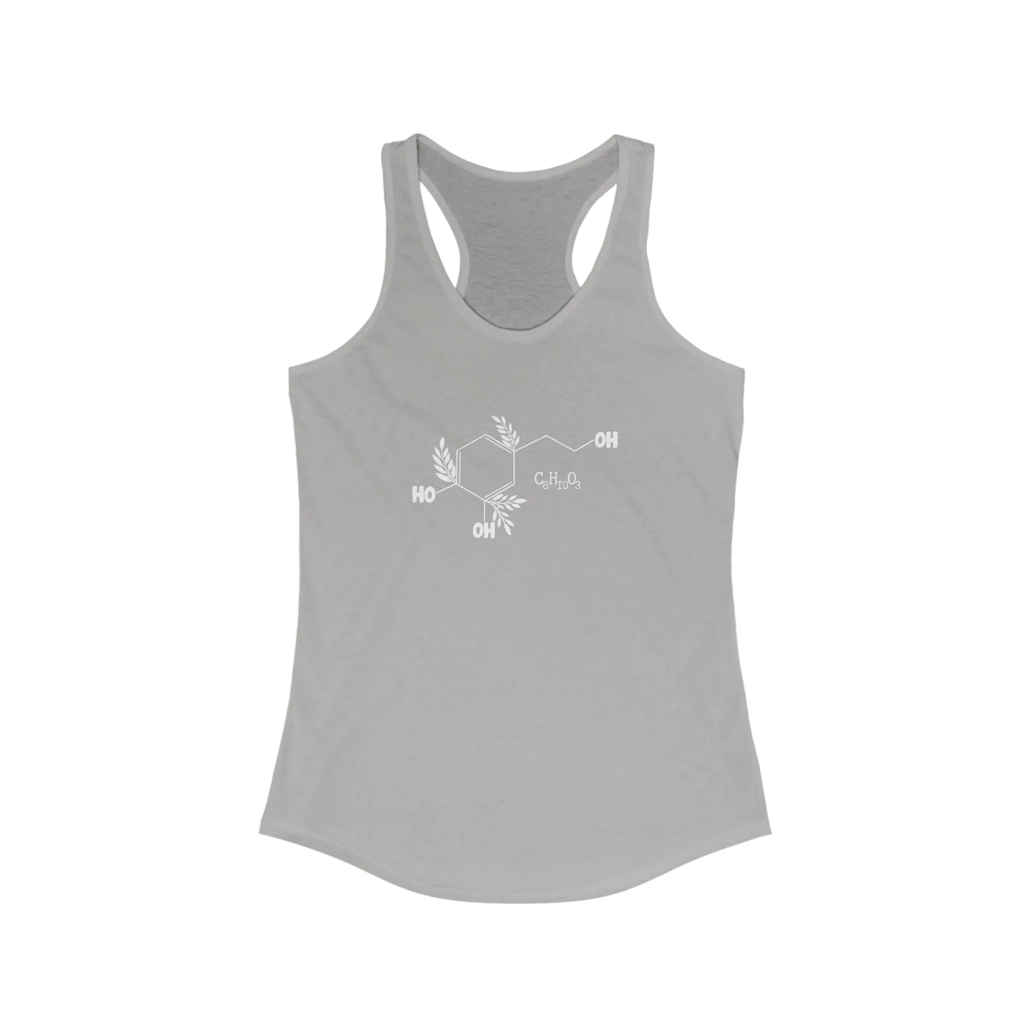 Hydroxytyrosol Olive tree consultant gift / shirt / Women's Ideal Racerback Tank