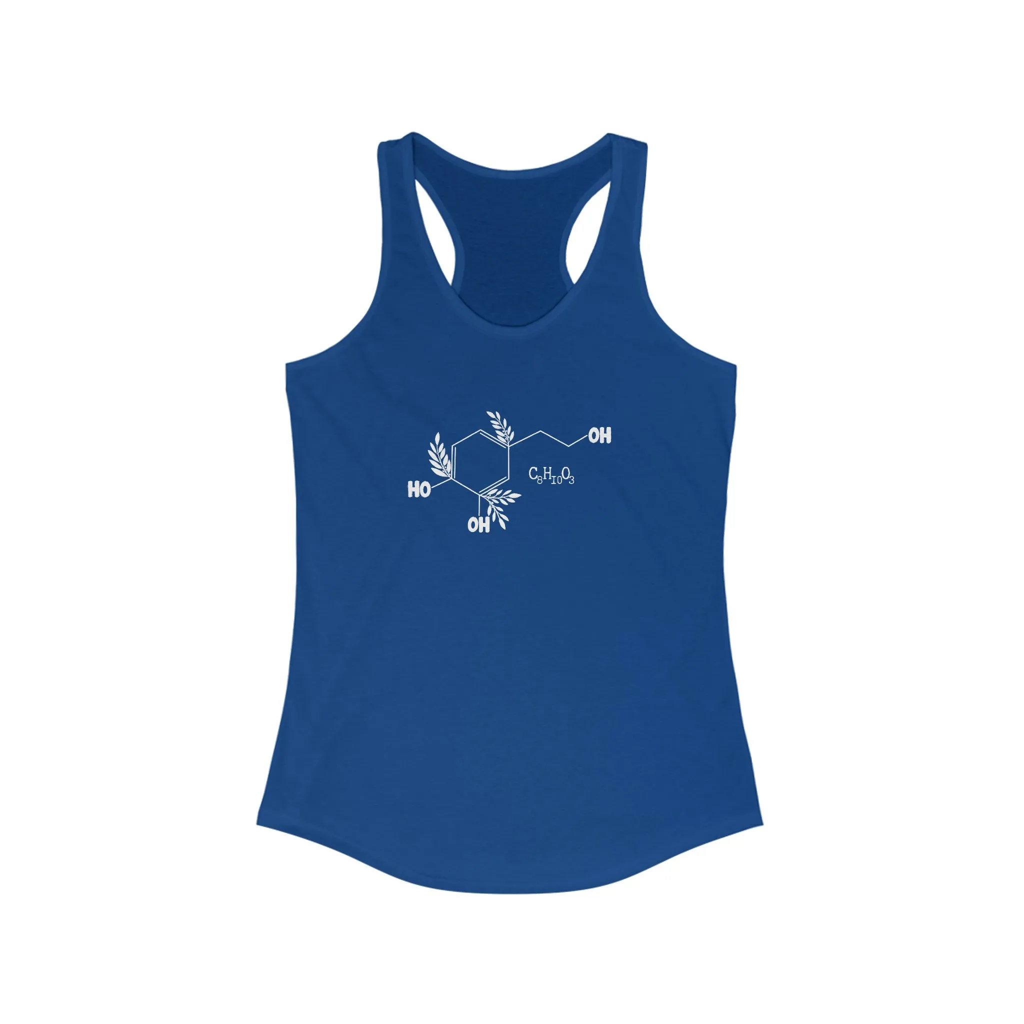 Hydroxytyrosol Olive tree consultant gift / shirt / Women's Ideal Racerback Tank
