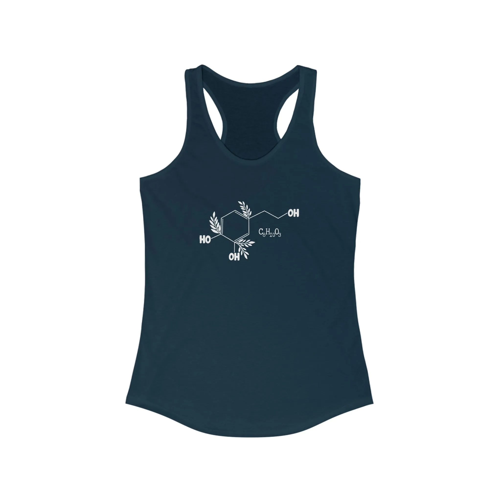 Hydroxytyrosol Olive tree consultant gift / shirt / Women's Ideal Racerback Tank