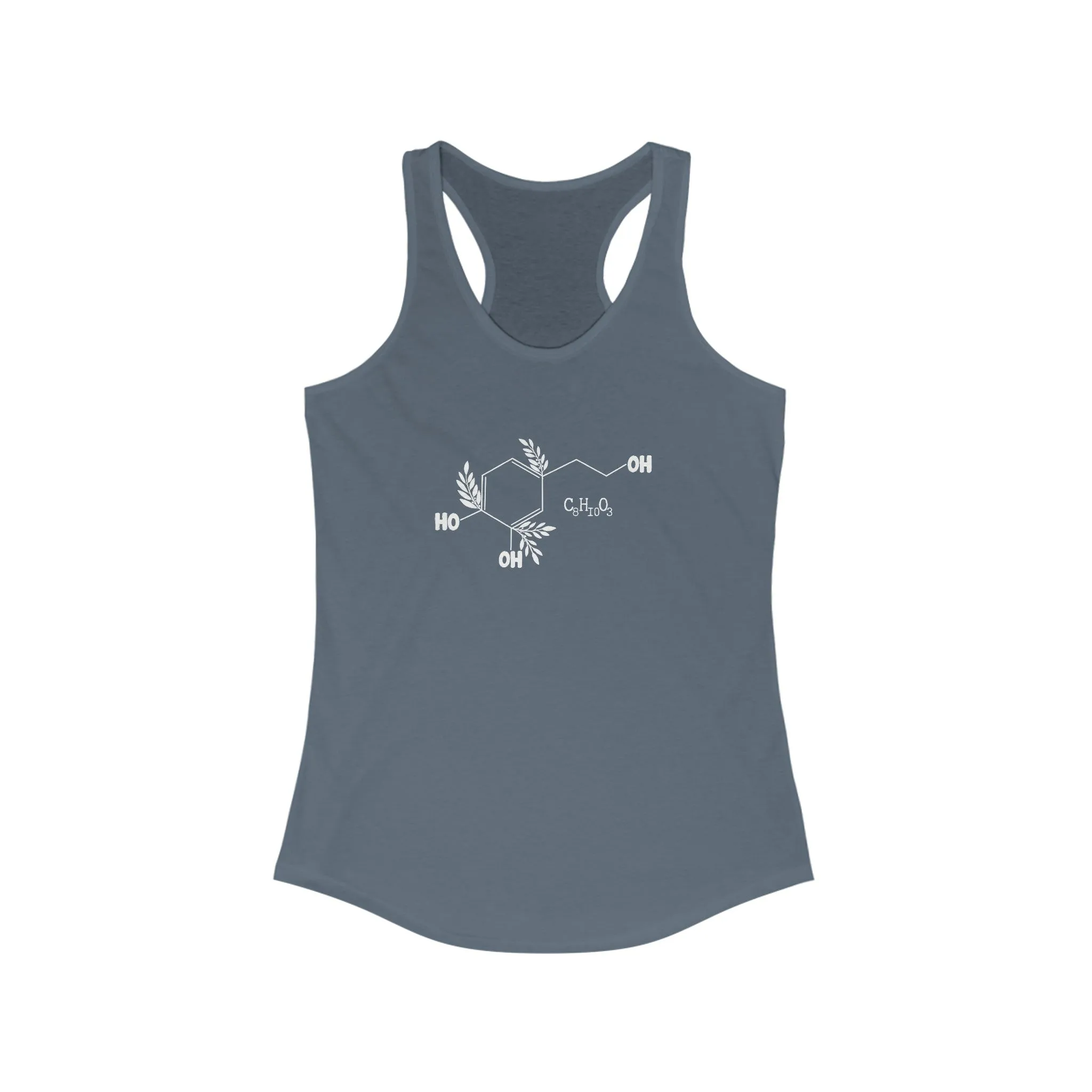 Hydroxytyrosol Olive tree consultant gift / shirt / Women's Ideal Racerback Tank