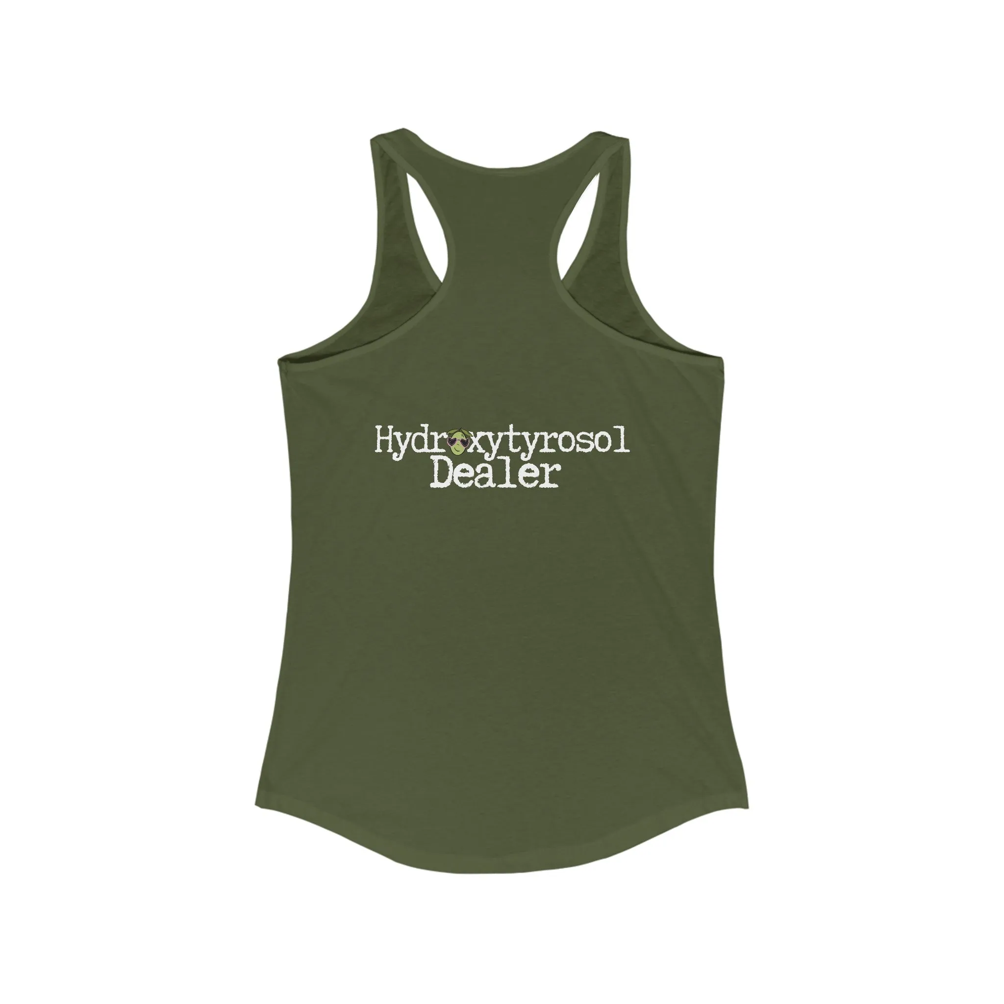 Hydroxytyrosol Olive tree consultant gift / shirt / Women's Ideal Racerback Tank