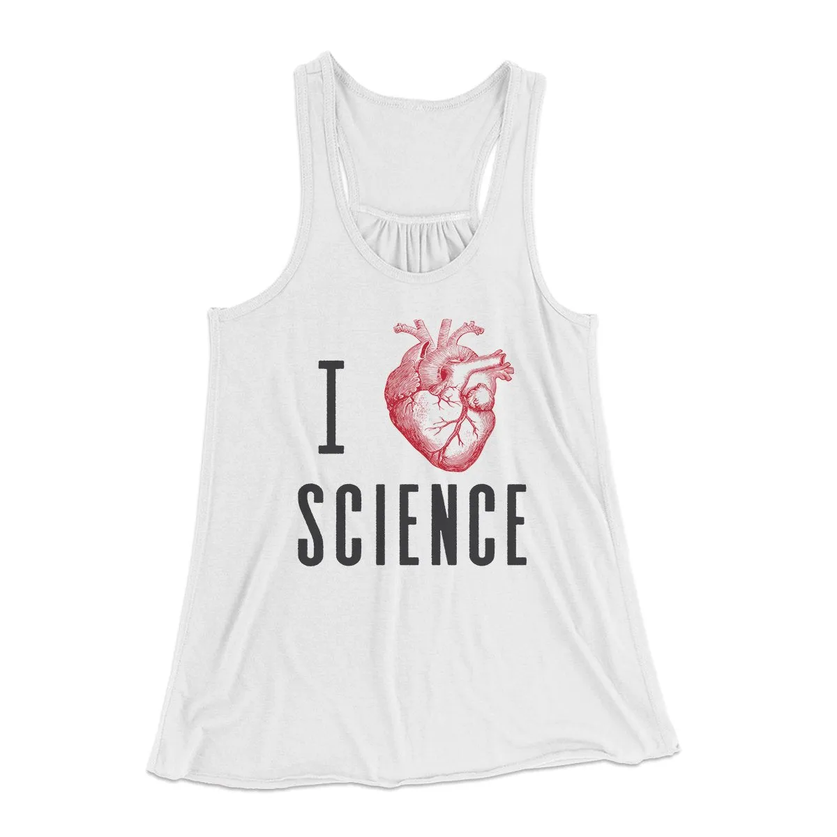 I Heart Science Women's Flowey Tank Top