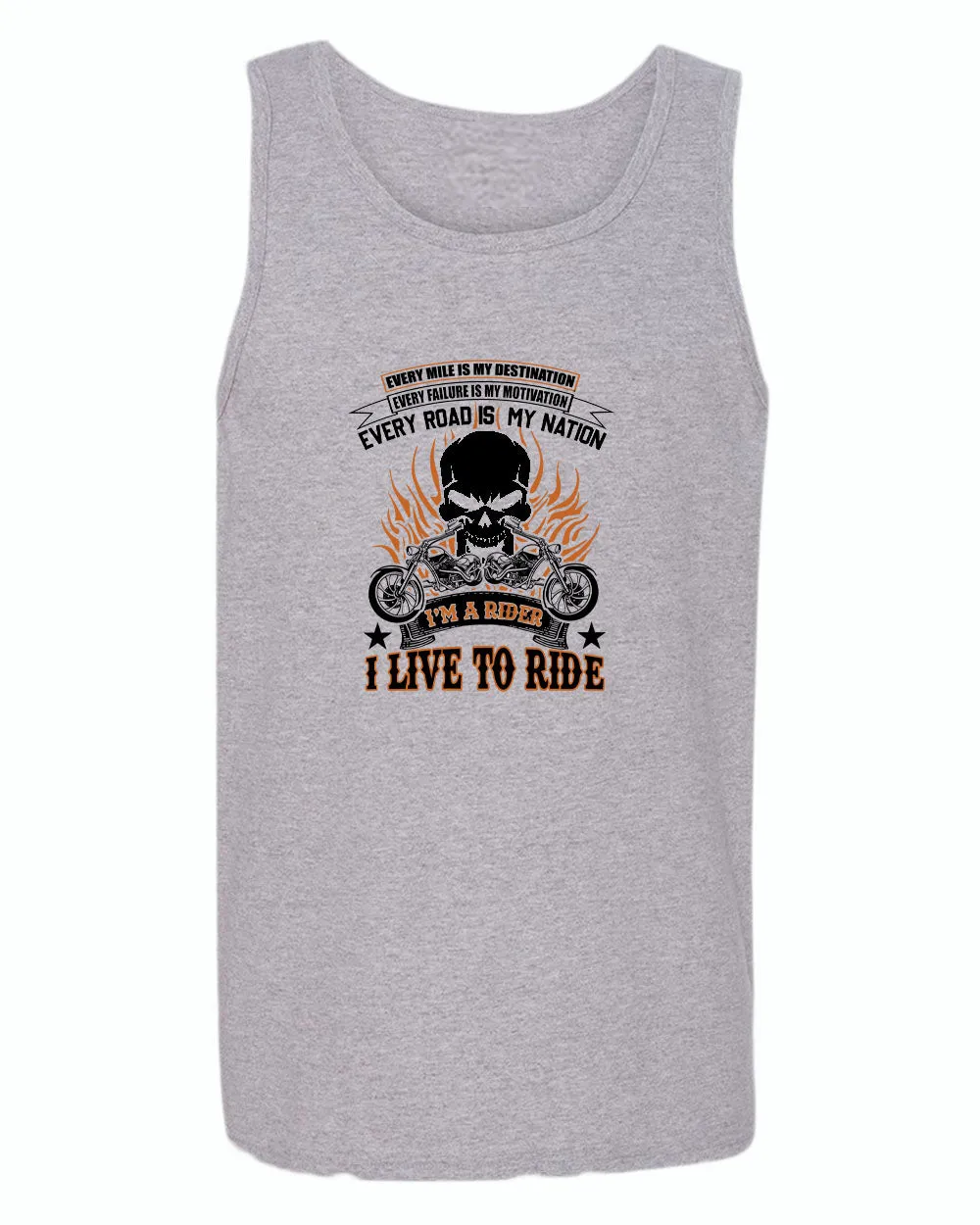 I live to ride, i'm a rider motorcycle tank top