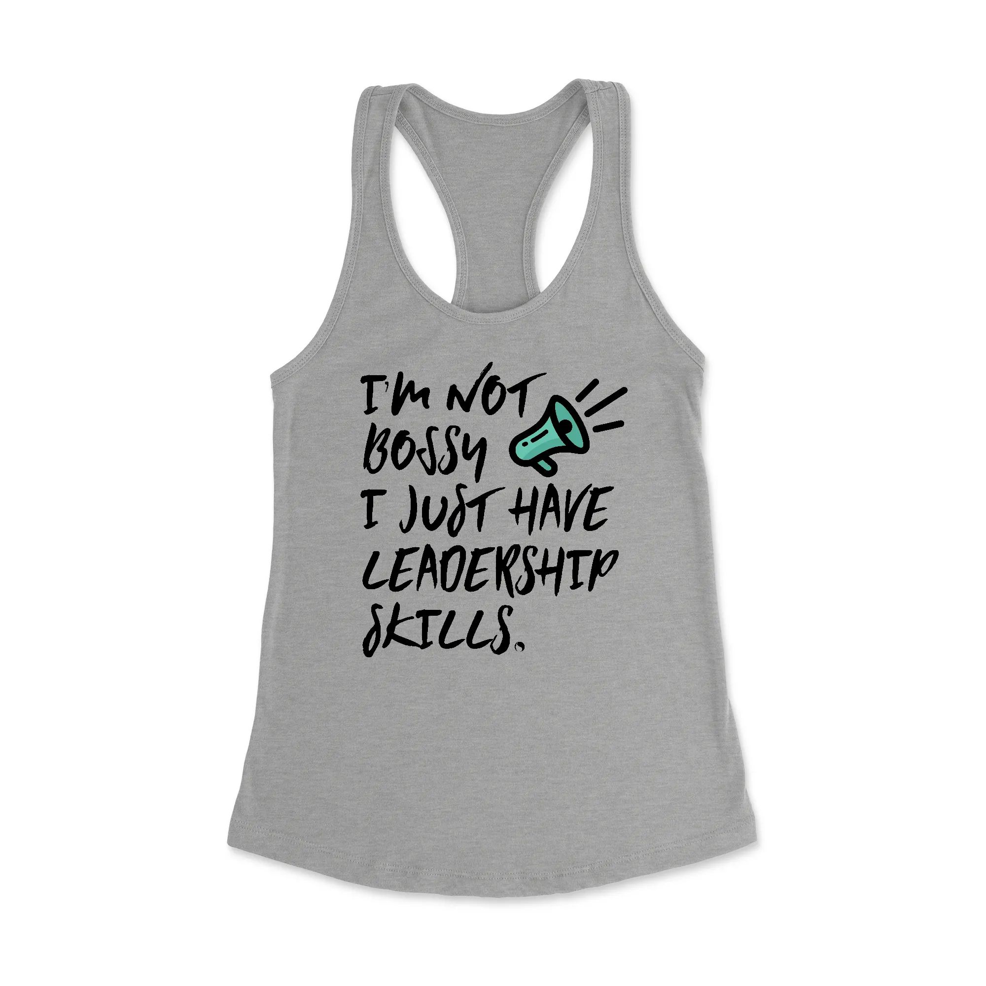 I'm Not Bossy Racerback Tank Top