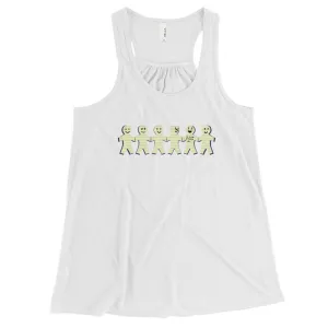 I'm with Stupid Racerback Tank Top