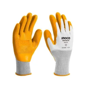 Ingco Industrial Latex Gloves - XL Size – HGVL06-XL