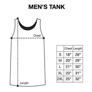 InkAddict CANT TAKE THE FIGHT Tank Top BLACK / GREY