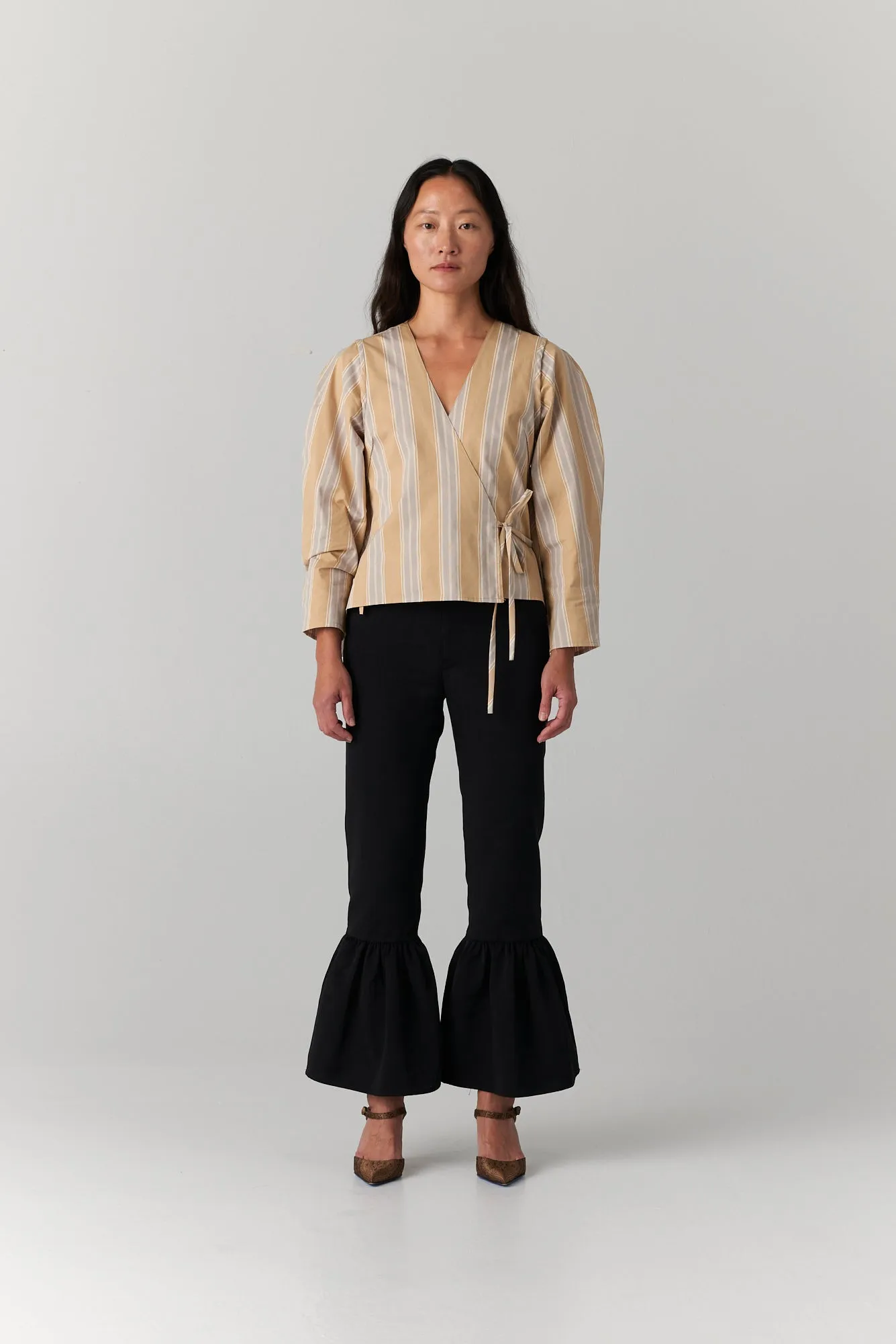 ISA TOP — BAROQUE STRIPE
