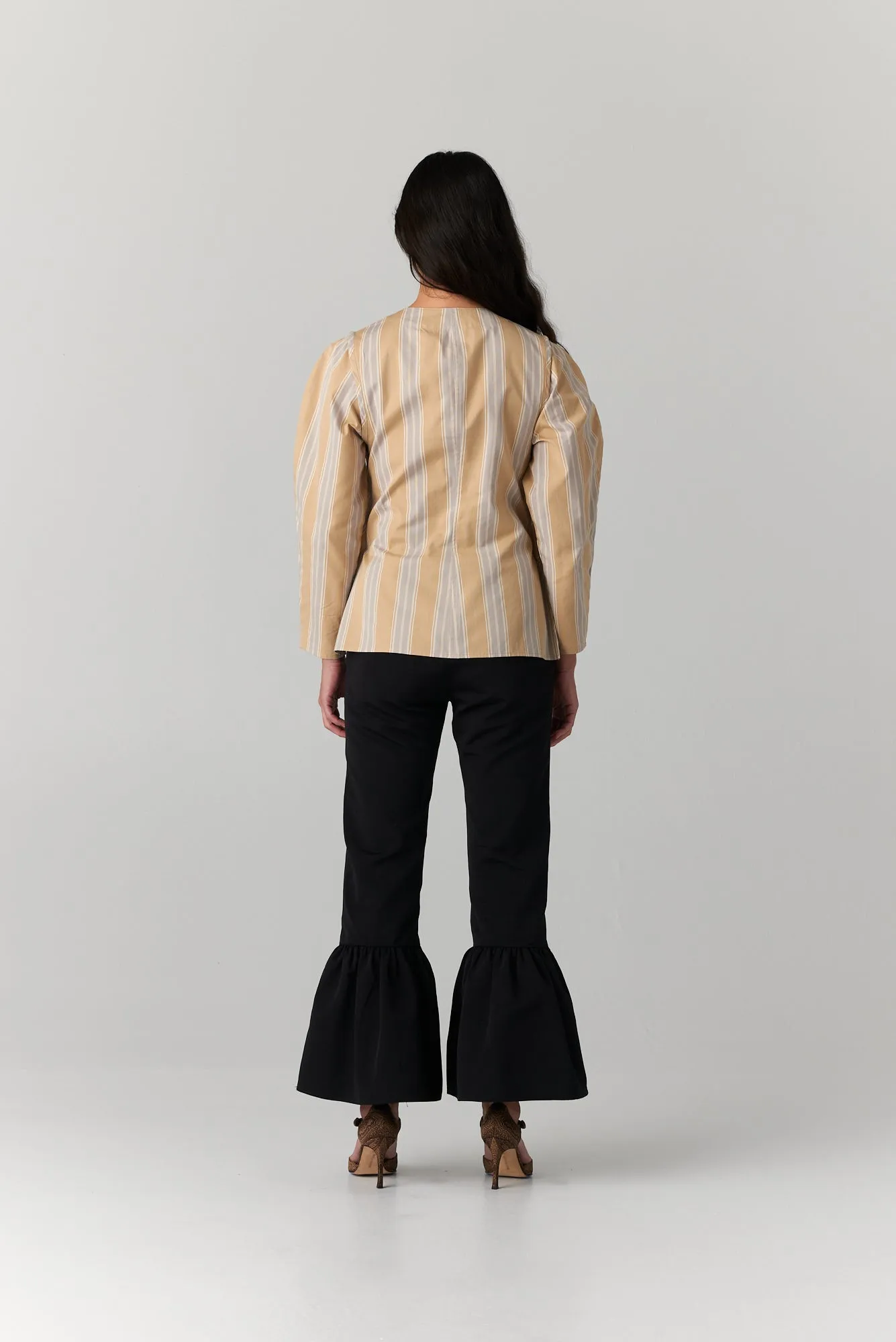 ISA TOP — BAROQUE STRIPE