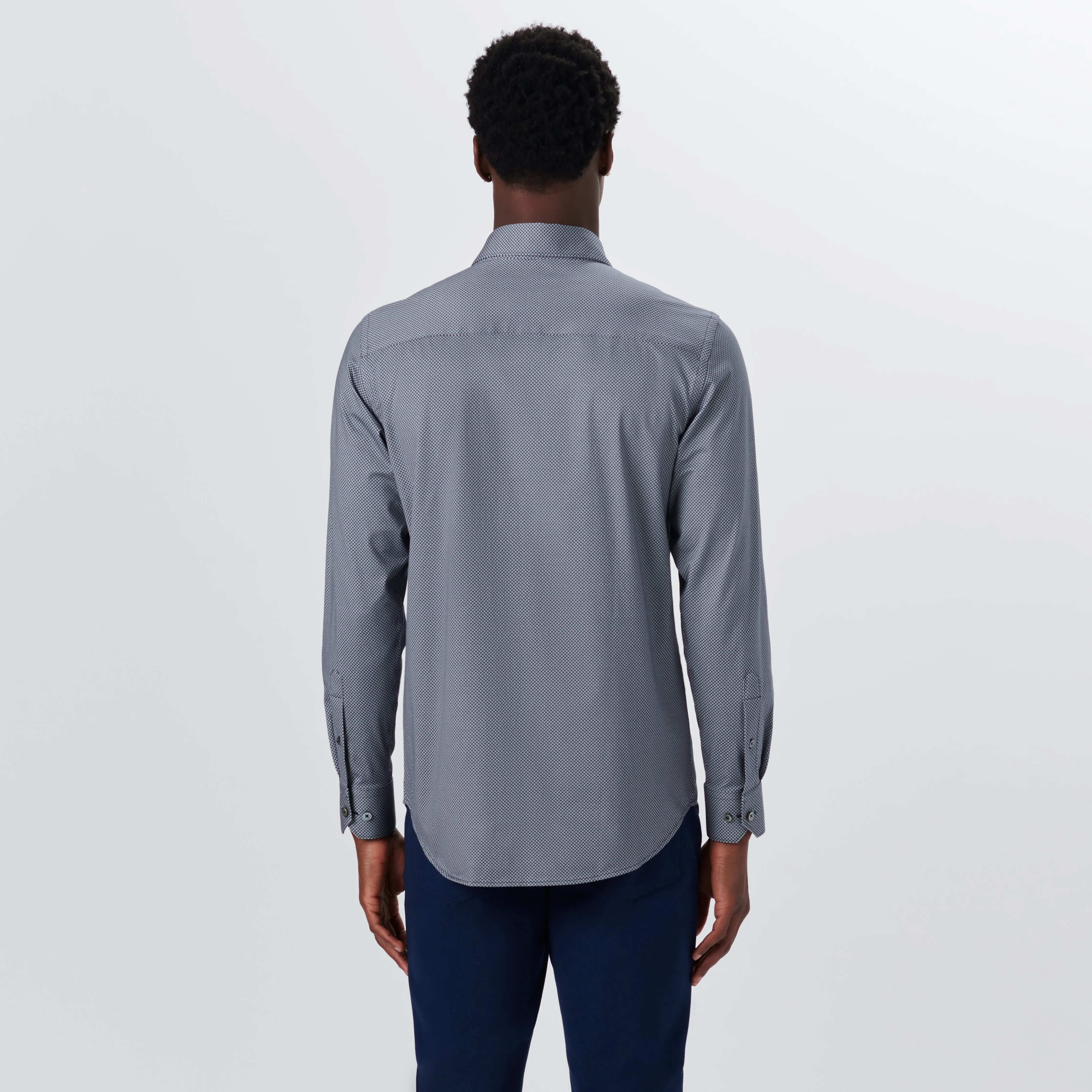 JAMES Diamond Print OoohCotton Shirt