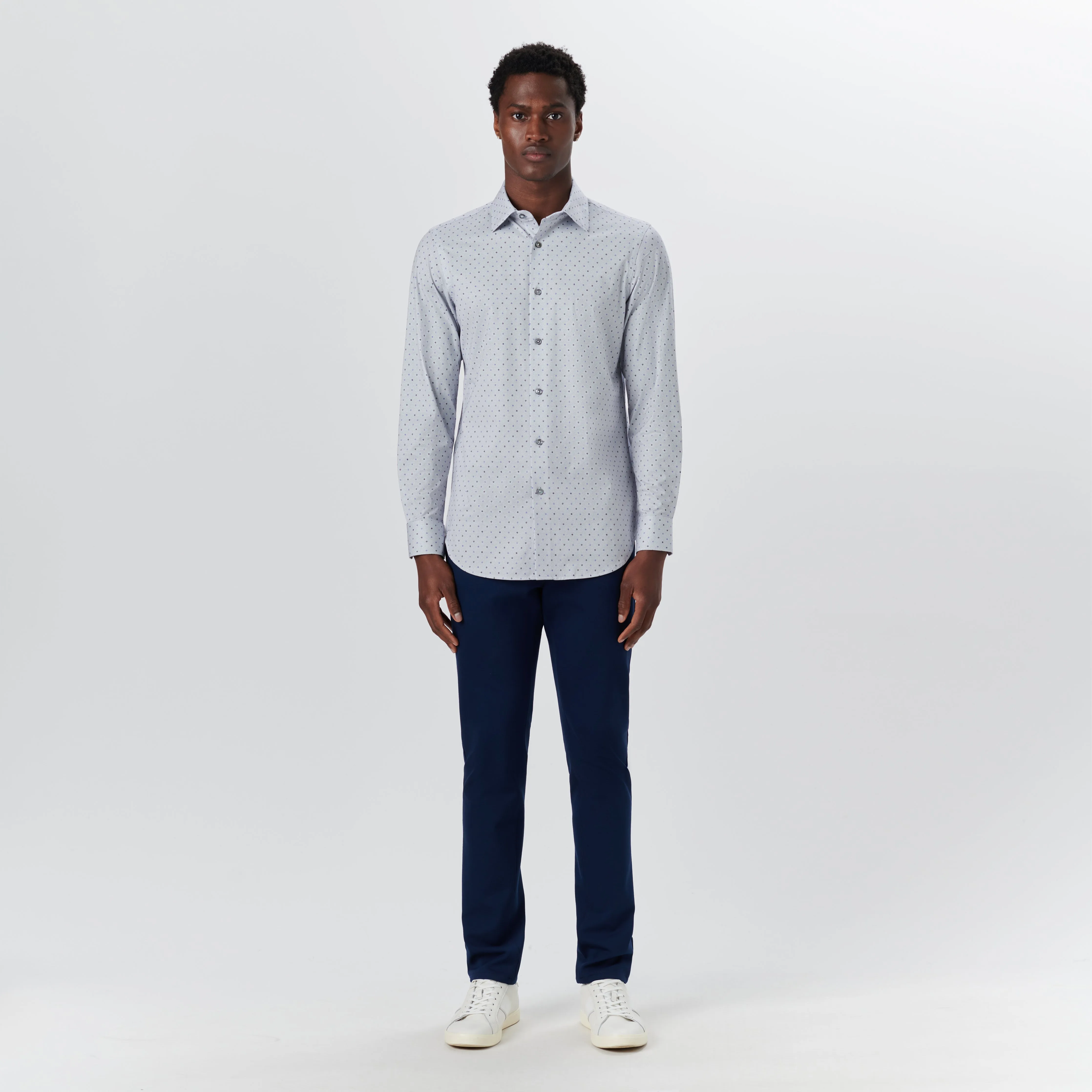 JAMES Dot Print OoohCotton Shirt