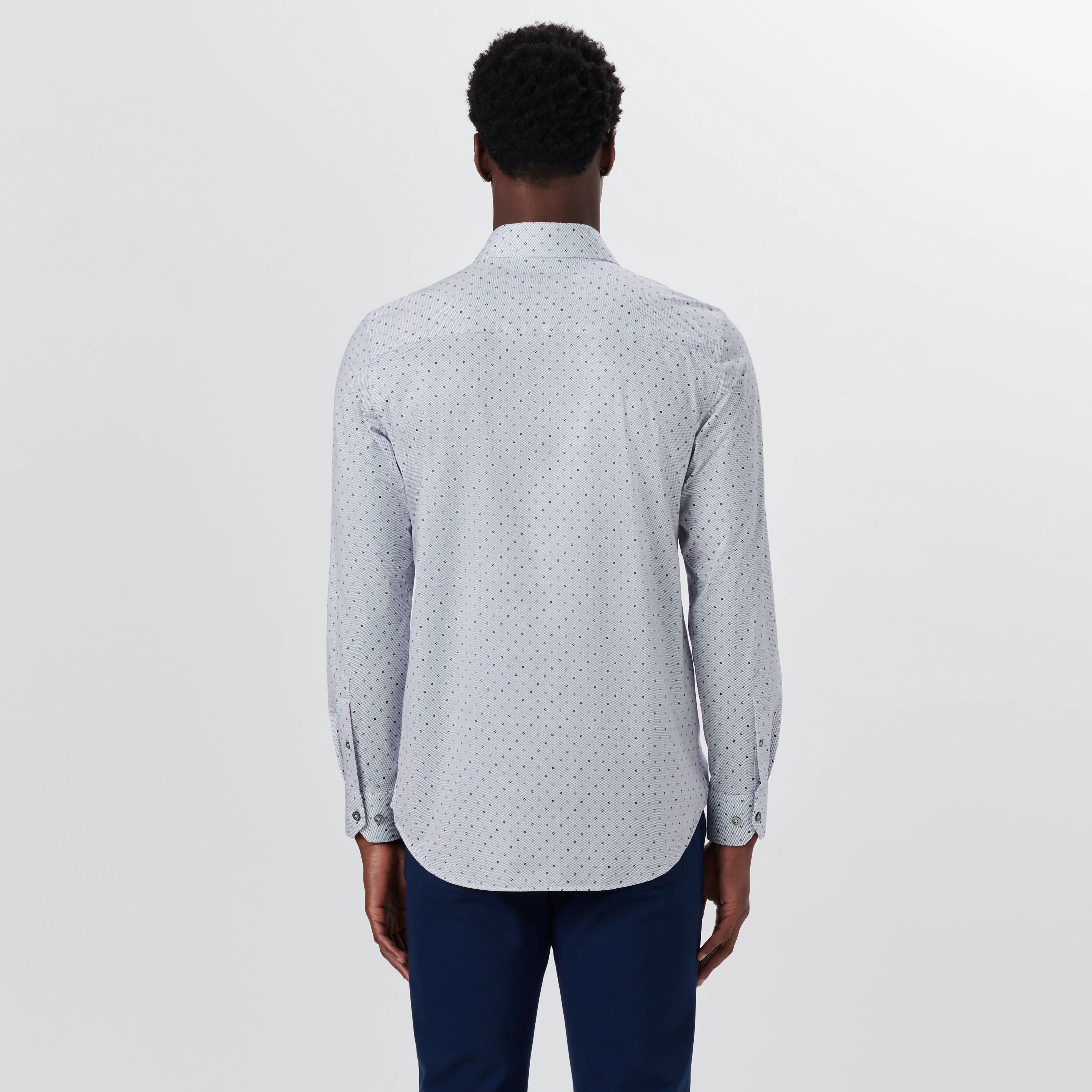 JAMES Dot Print OoohCotton Shirt