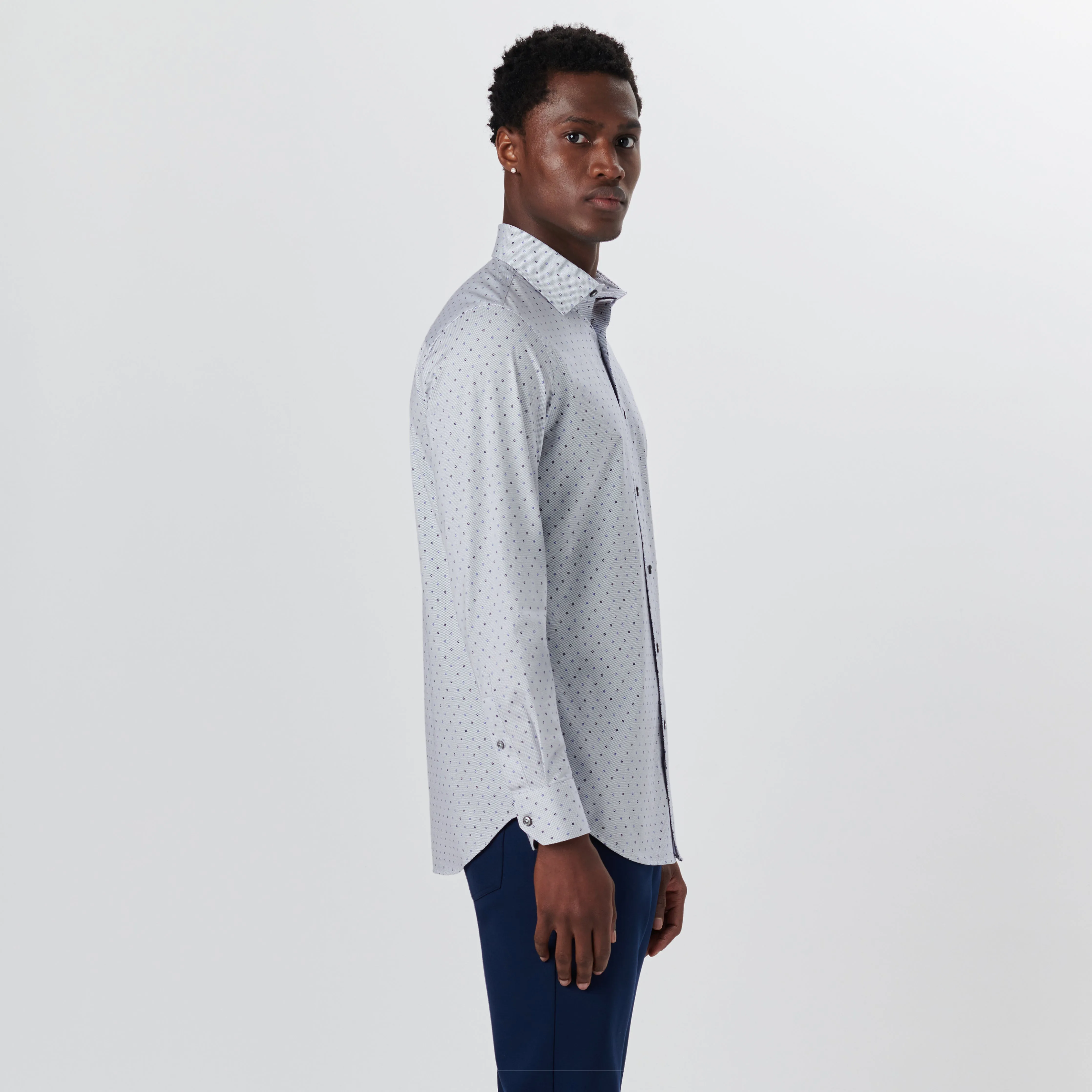 JAMES Dot Print OoohCotton Shirt