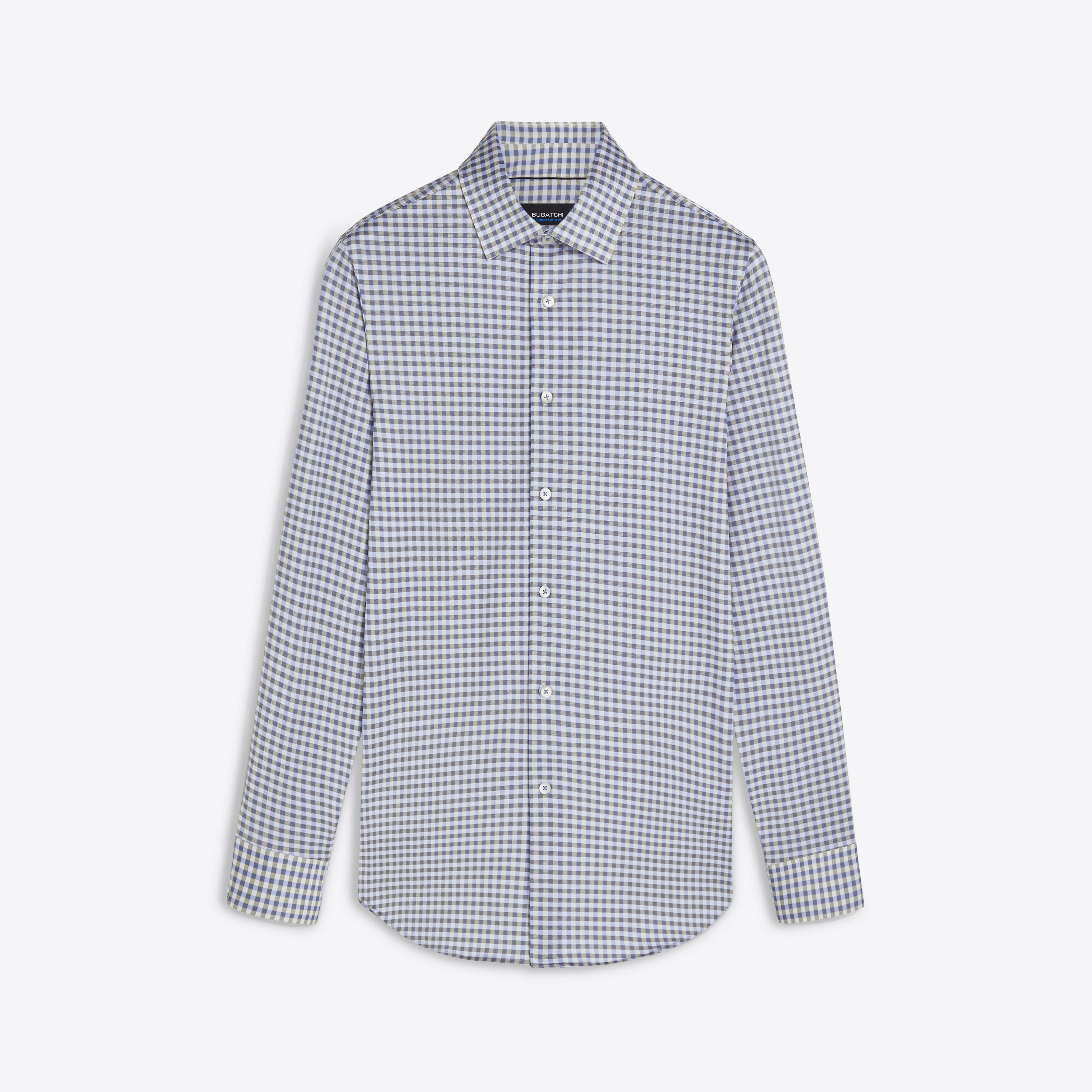 JAMES Gingham Check OoohCotton Twill Shirt