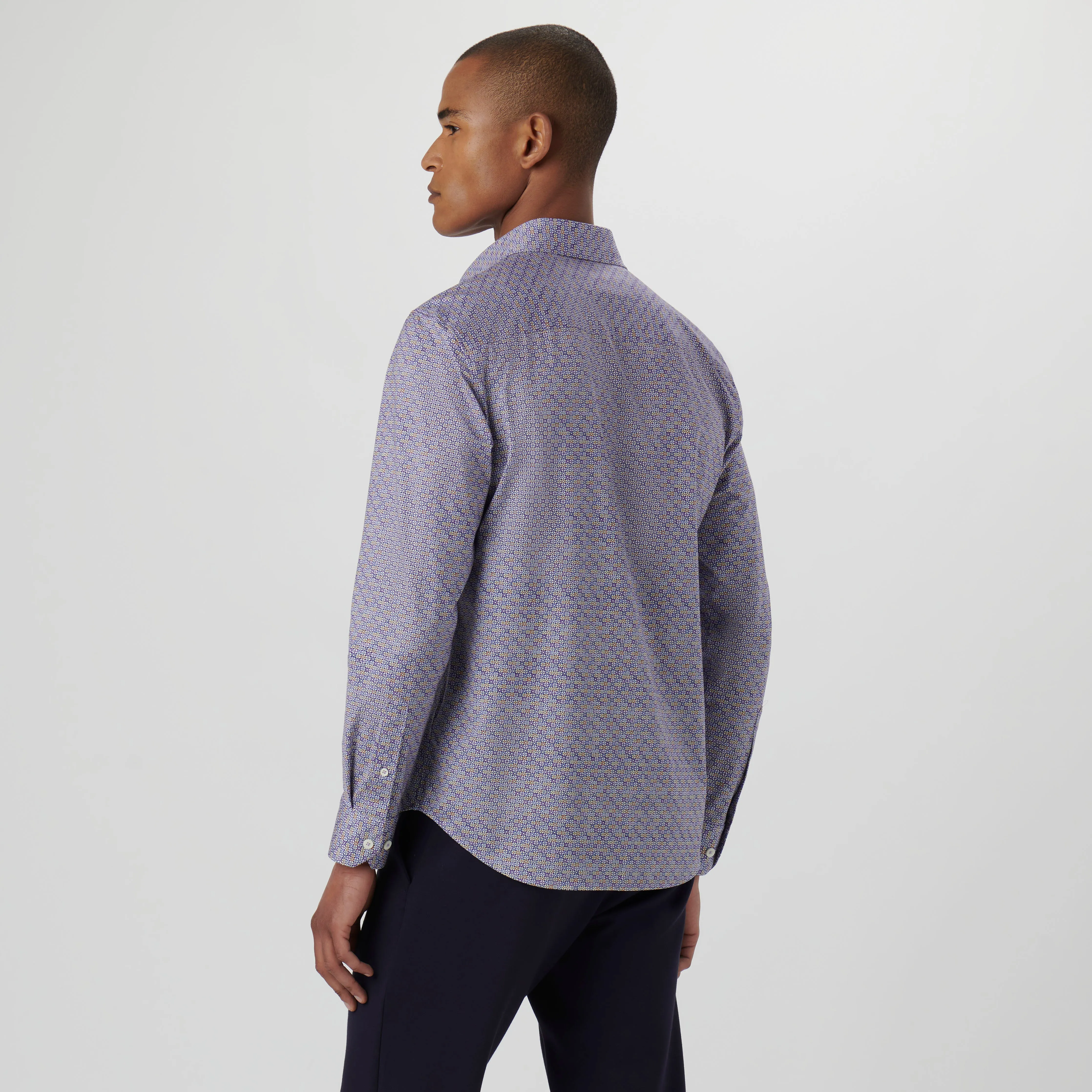 James Mosaic Print OoohCotton Shirt