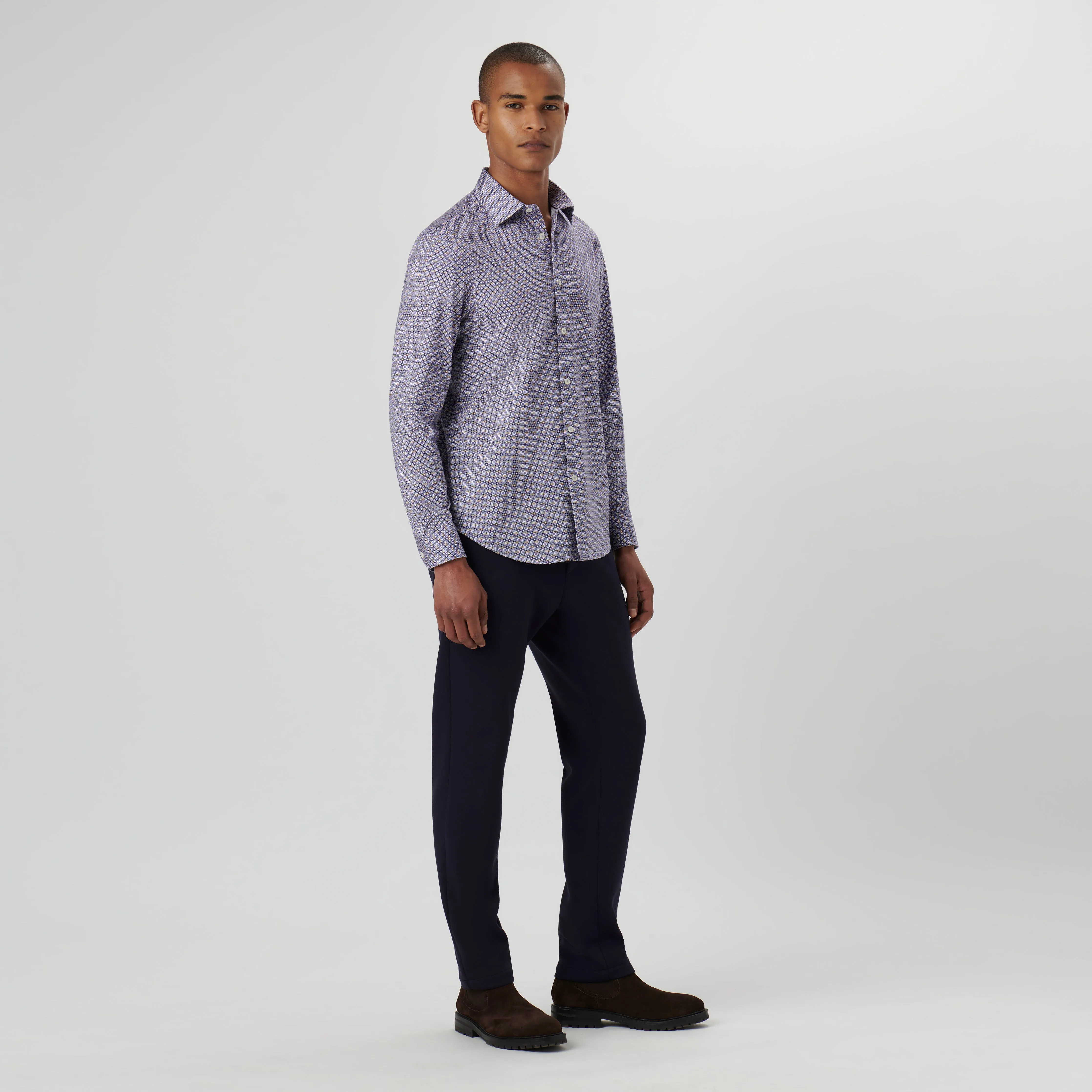 James Mosaic Print OoohCotton Shirt