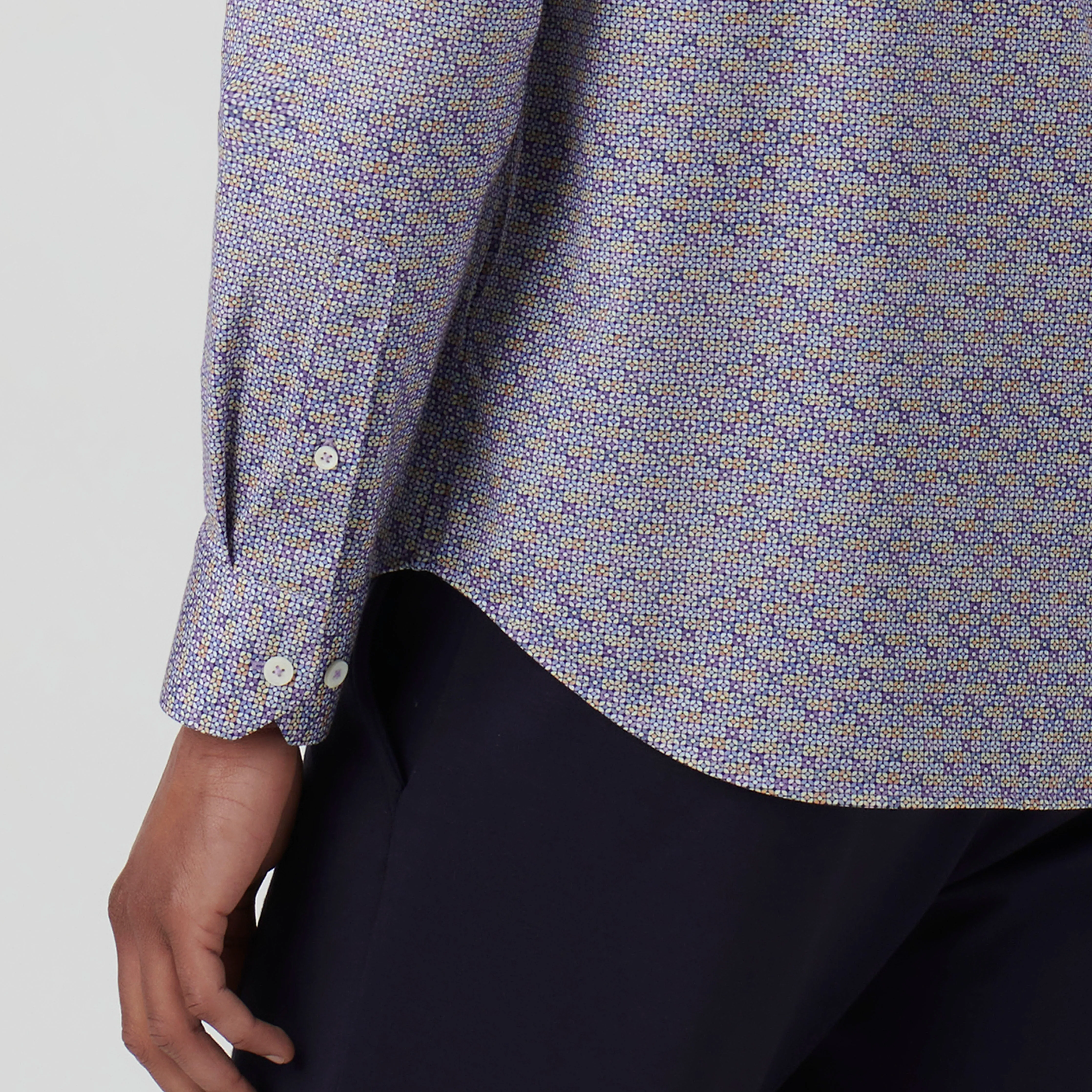 James Mosaic Print OoohCotton Shirt