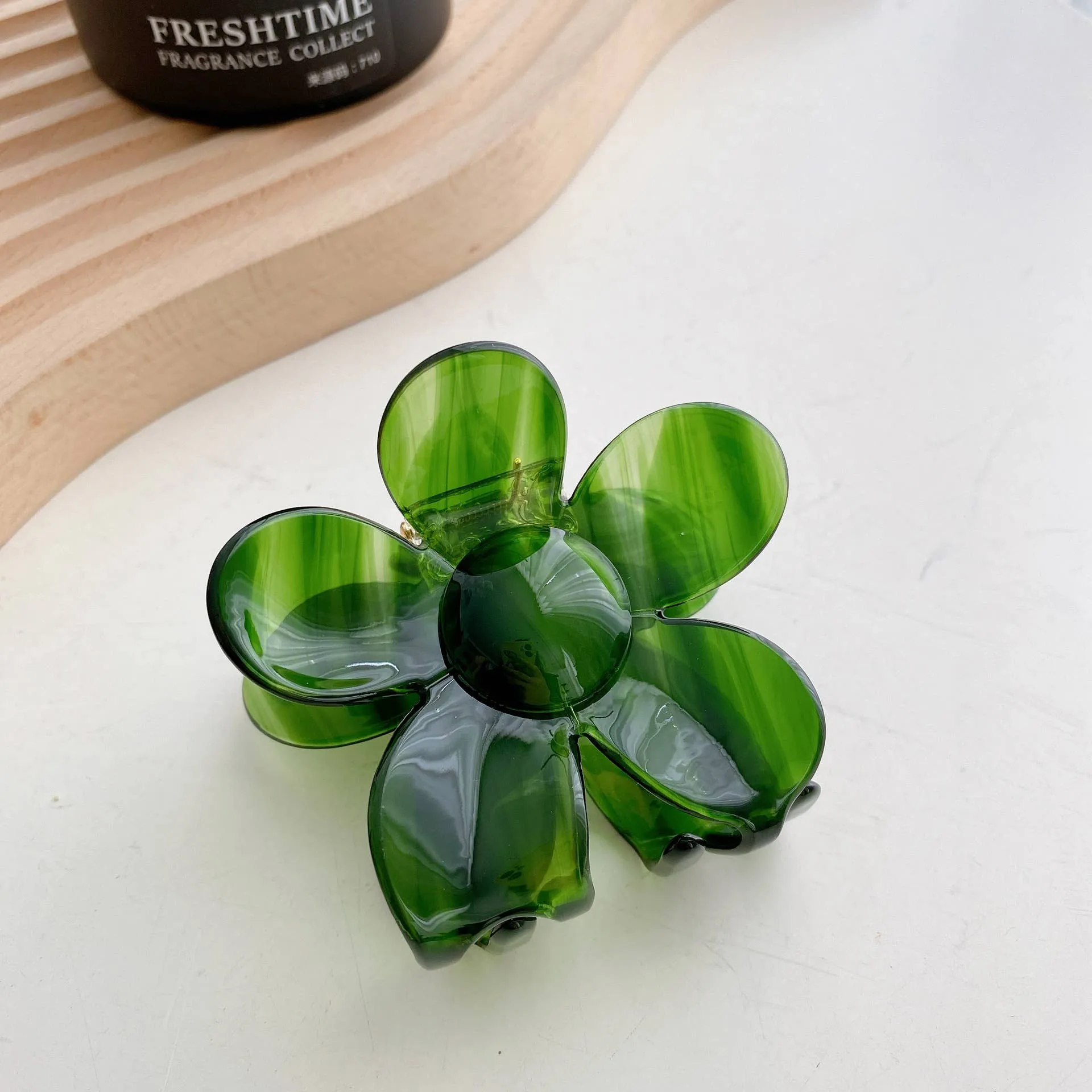 Jasmine Flower Claw Clip
