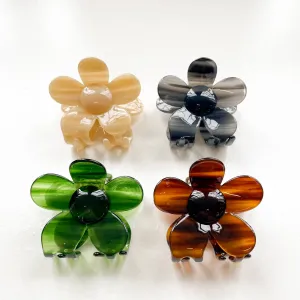 Jasmine Flower Claw Clip