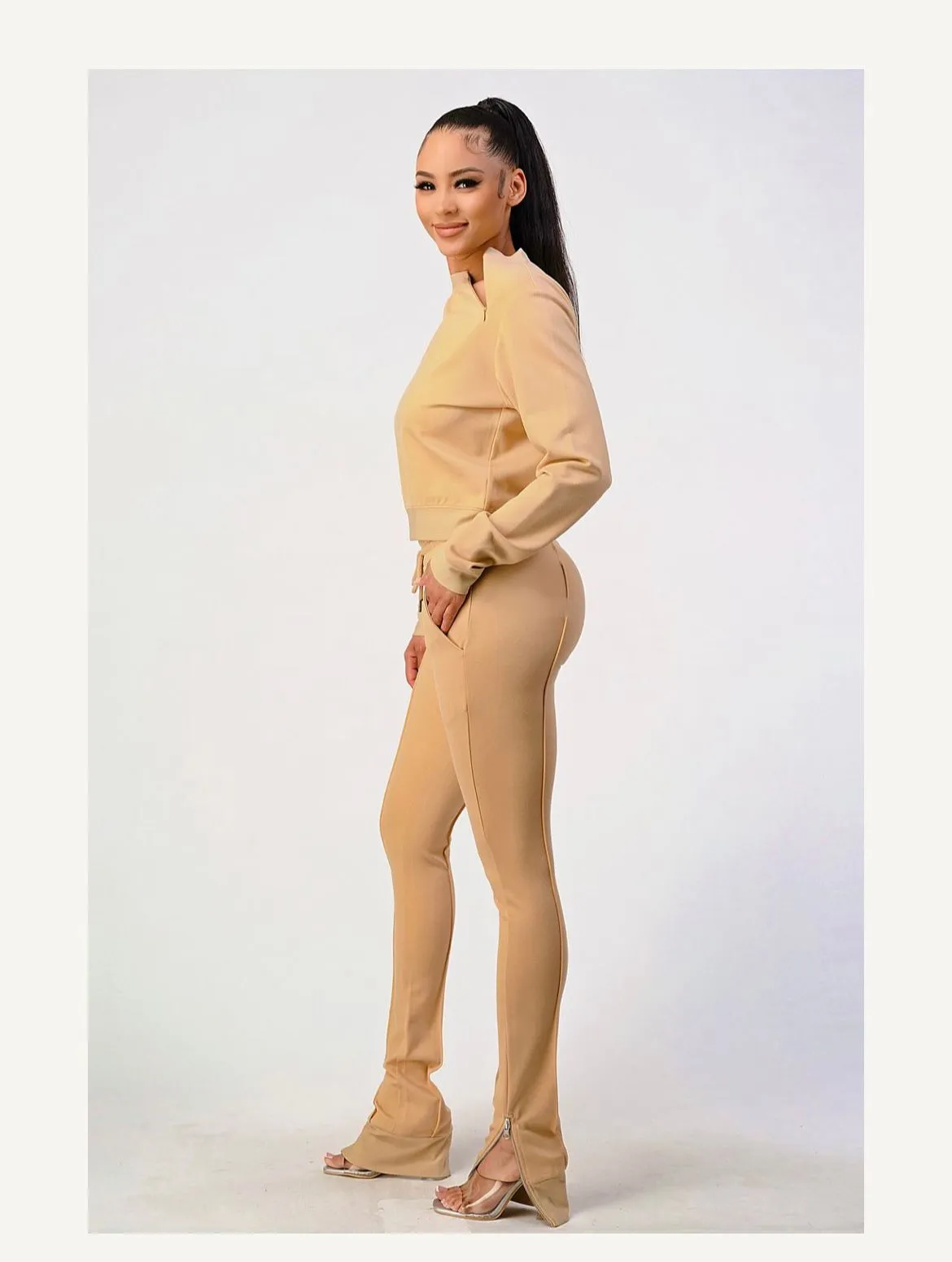 Jessica Zip Jogger Set