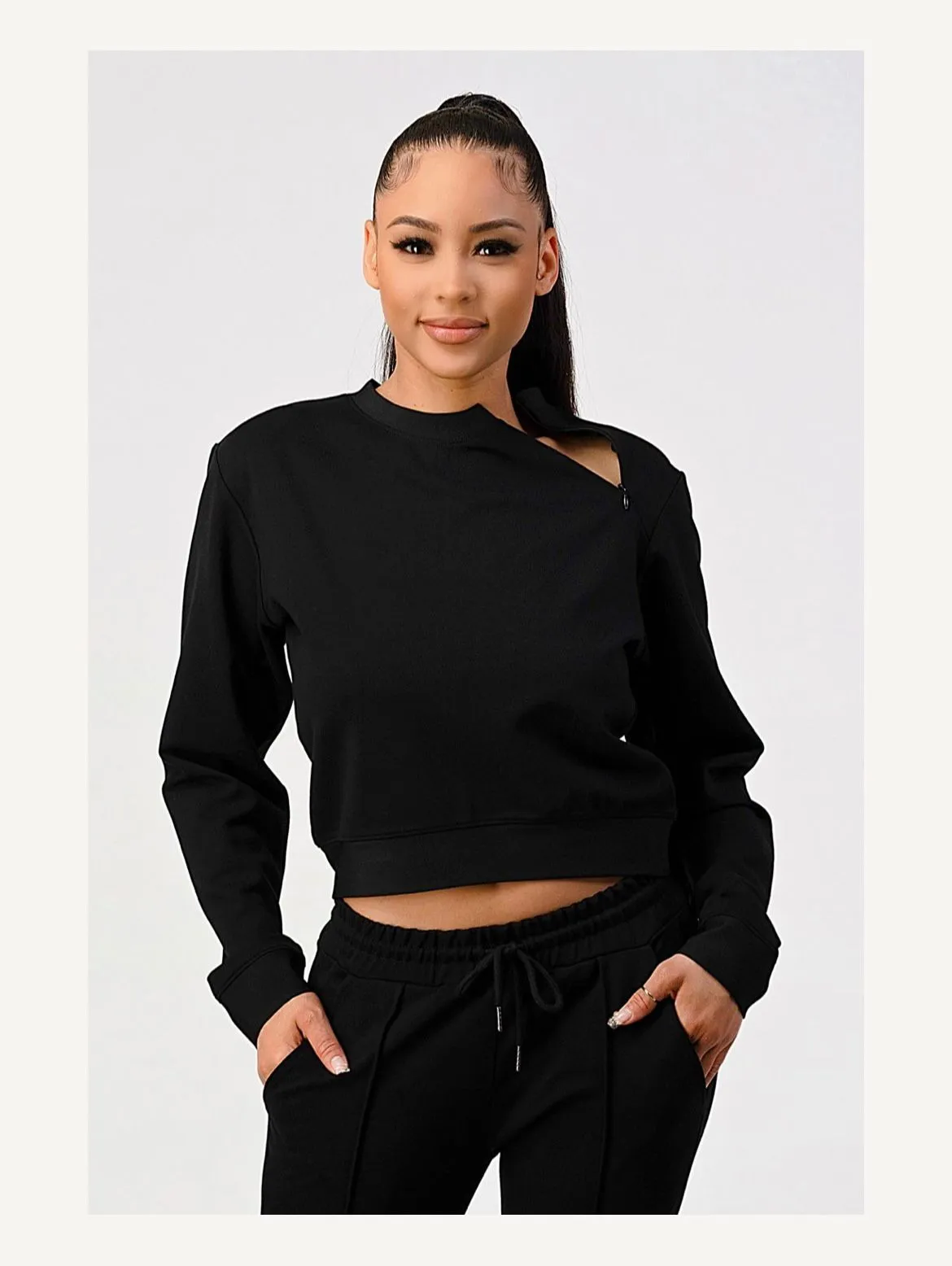 Jessica Zip Jogger Set
