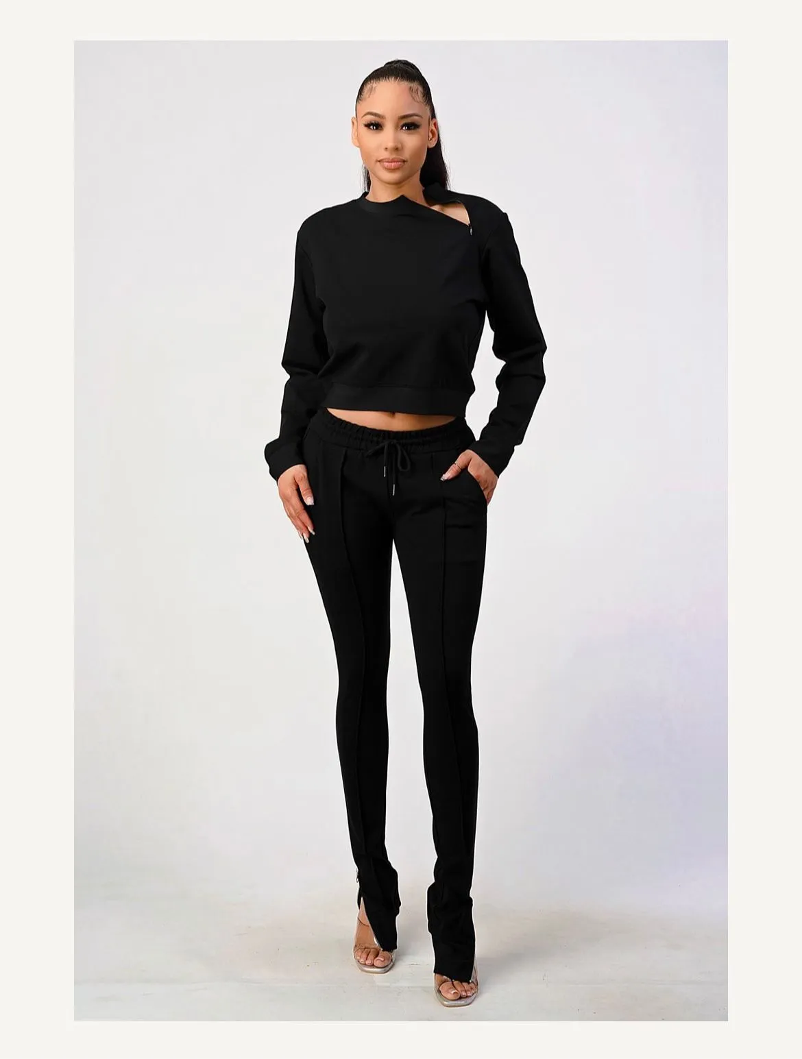 Jessica Zip Jogger Set