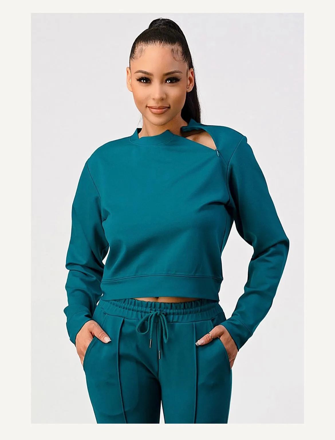 Jessica Zip Jogger Set