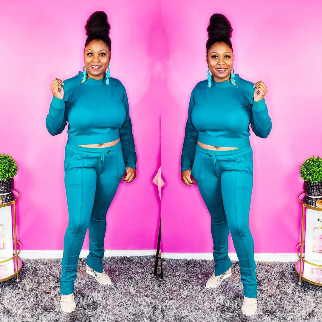 Jessica Zip Jogger Set