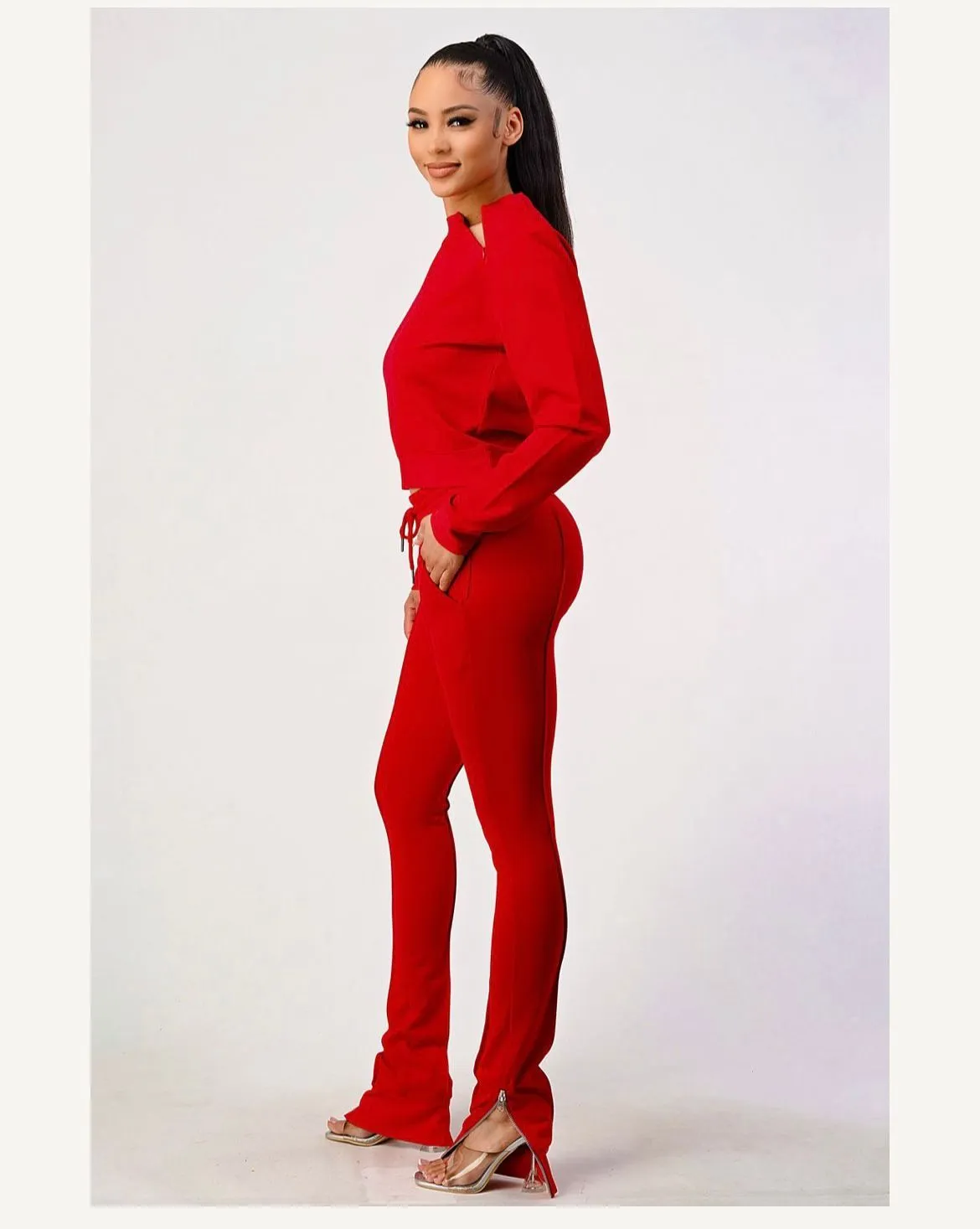 Jessica Zip Jogger Set
