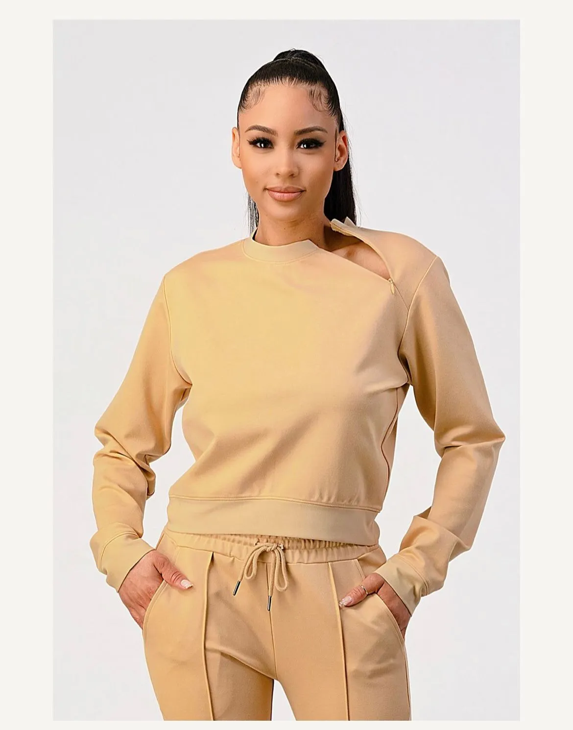 Jessica Zip Jogger Set
