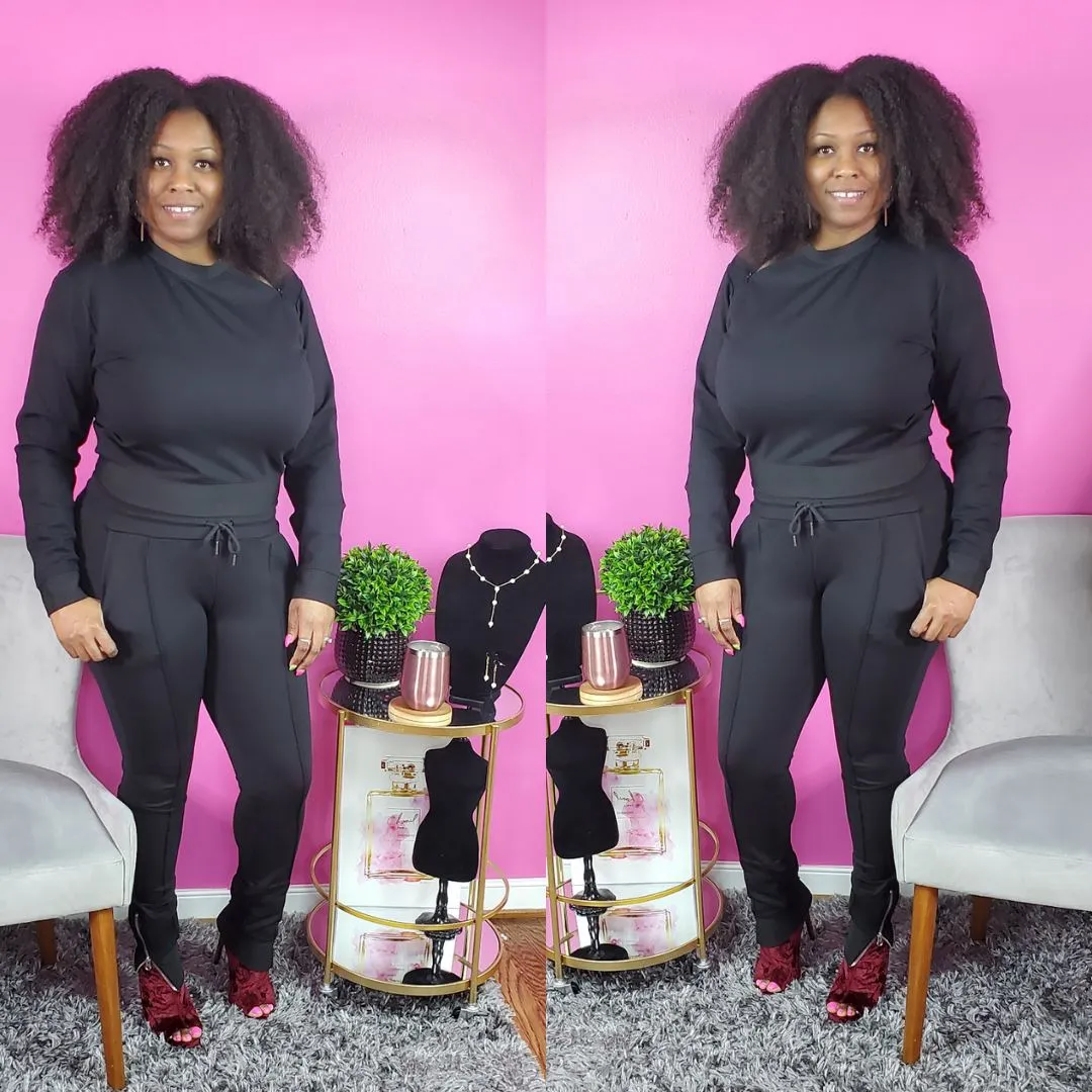 Jessica Zip Jogger Set