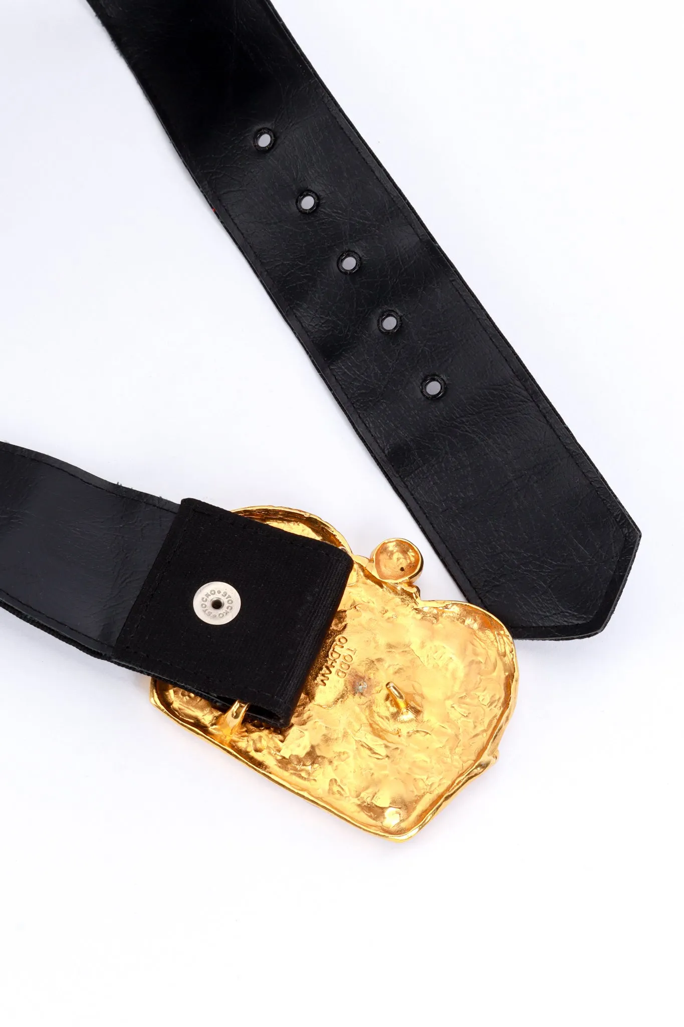 Jeweled Crown Buckle Belt