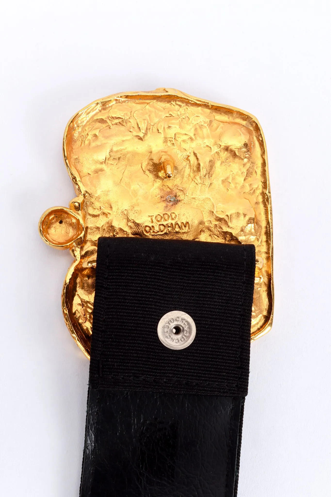 Jeweled Crown Buckle Belt