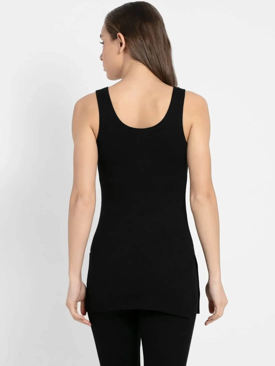 Jockey Black Thermal Tank Top for Women #2500