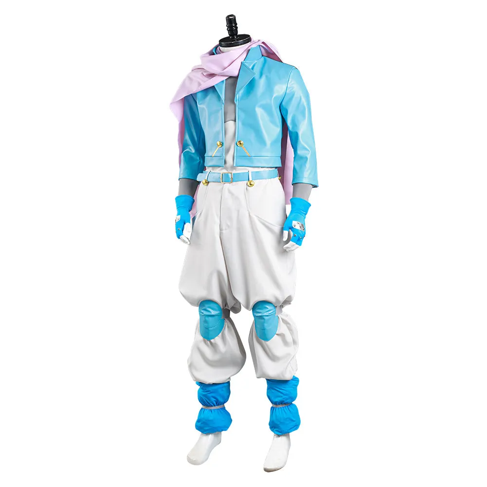JoJo‘s Bizarre Adventure Part 2: Battle Tendency Halloween Carnival Suit Caesar Anthonio Zeppeli Cosplay Costume Coat Pants Outfit