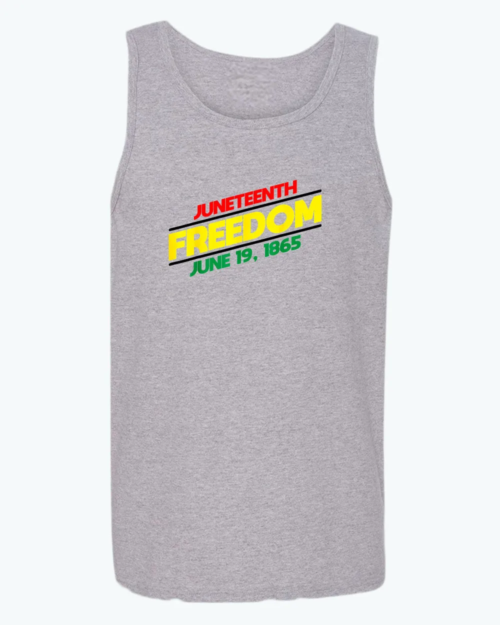 juneteenth freedom tank top dash design