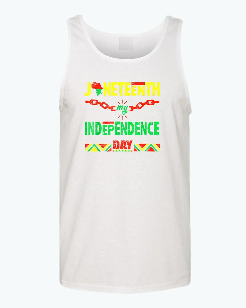 Juneteenth my independence day tank top