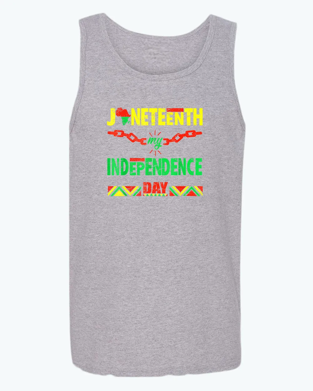 Juneteenth my independence day tank top