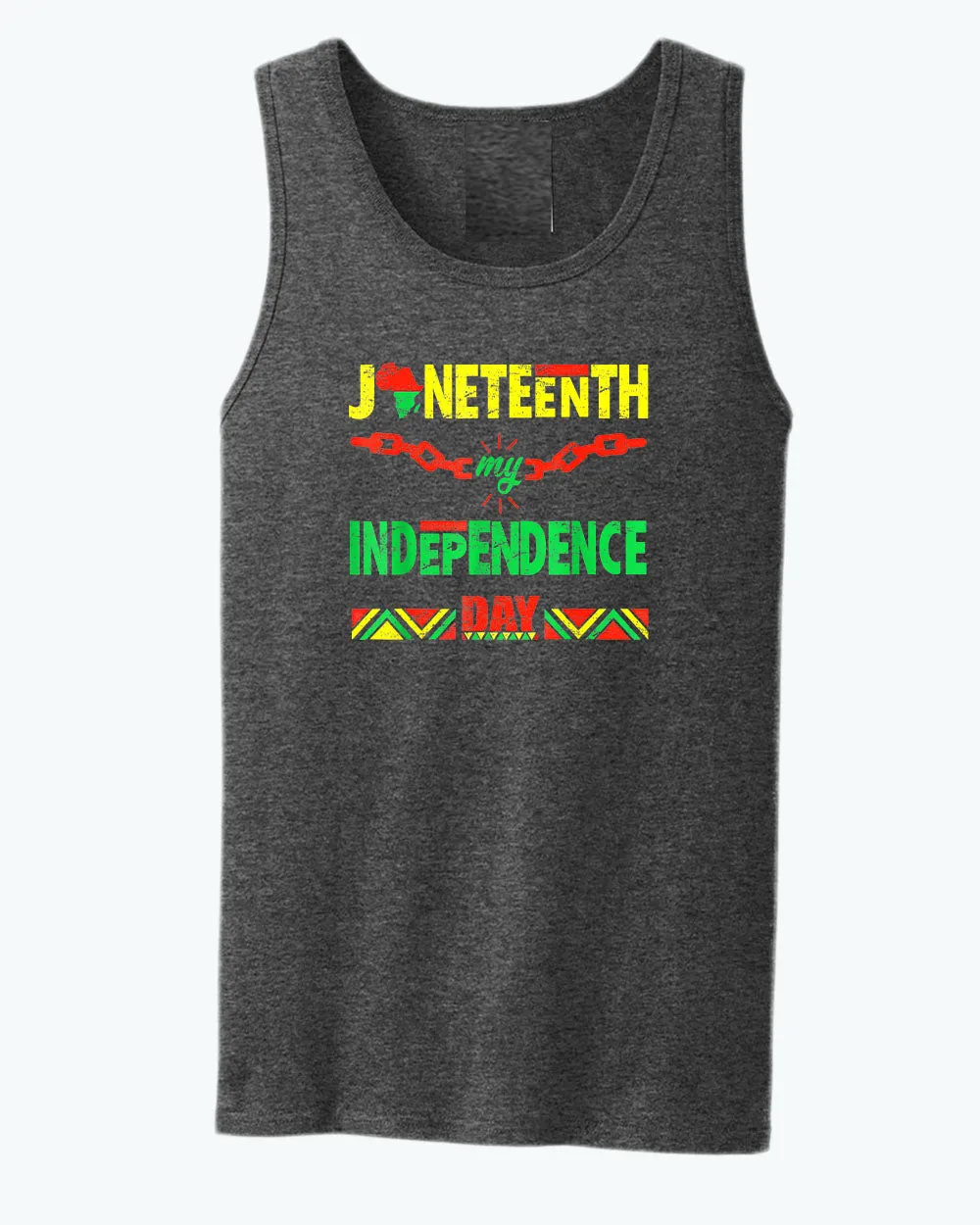 Juneteenth my independence day tank top