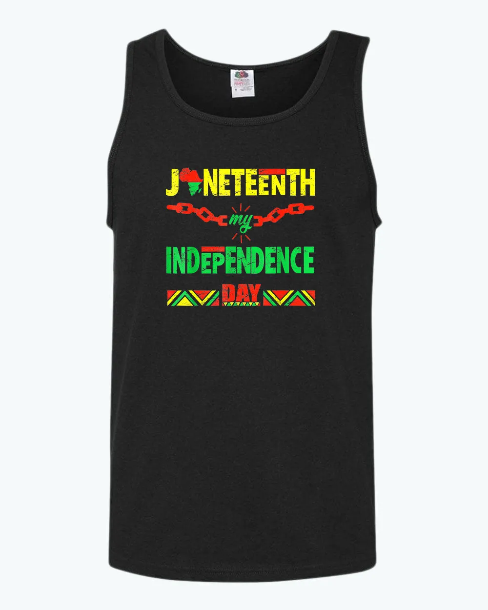 Juneteenth my independence day tank top