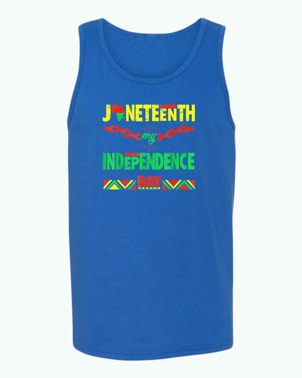 Juneteenth my independence day tank top